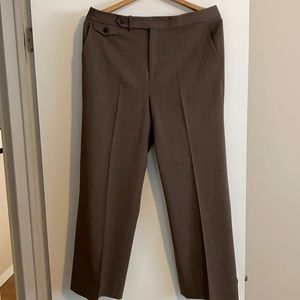 Ralph Lauren Taupe Wool Dress Slacks